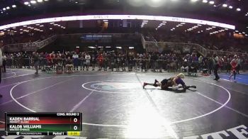 120 2A Cons. Round 2 - Kalob Williams, Winter Springs vs Kaden Barrial, Merritt Island