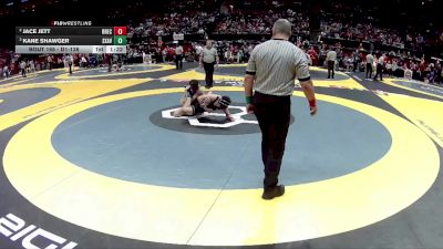 D1-138 lbs Semifinal - Kane Shawger, St. Xavier vs Jace Jett, Brecksville