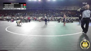 B4A-190 lbs Quarterfinal - Mario Famero, Cache vs Aiven Robbins, Catoosa