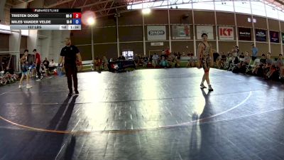 157 lbs Tristen Dood, Michigan Blue vs Miles Vander Velde, Iowa Blue