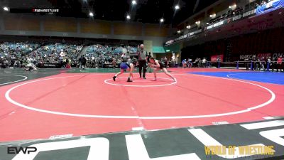 115 lbs 3rd Place - Harper Eldred, Grizzly Wrestling Club vs Nya Guzman, AWA