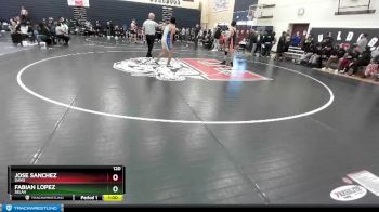 120 lbs 5th Place Match - Fabian Lopez, Selah vs Jose Sanchez, Davis