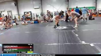 129 lbs Round 3 (8 Team) - Carter Brickley, Level Up vs Nicholas Arado, Alabama Elite