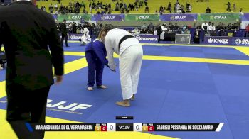 Gabrieli Pessanha De Souza Marin vs Maria Eduarda De Oliveira Nascim 2025 Brasileiro Jiu-Jitsu IBJJF