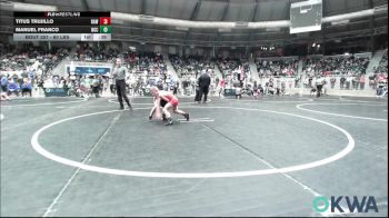 60 lbs Consi Of 8 #2 - Titus Trujillo, Raw Wrestling Club vs Manuel Franco, Norman Grappling Club