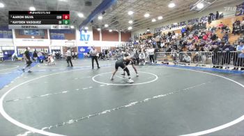 126 lbs Semifinal - Aaron Silva, Corona Del Mar vs Kayden Vasquez, South Hills