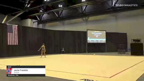 Jayla Franklin - Ball, Xtreme - 2021 USA Gymnastics Championships