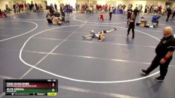 92 lbs 3rd Place Match - Odin Duncombe, Becker Bulldog Wrestling Club vs Klyd Kresal, Minnesota