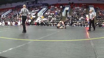 106 lbs Quarterfinals (8 Team) - Logan Gilbert, Martin/Climax Scott HS vs Blake Wendling, New Lothrop HS