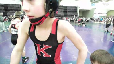 65 lbs Rr Rnd 1 - Samuel Laube, Kingsway K-6 vs Ari Ramadani, Fair Lawn Jr Wrestling