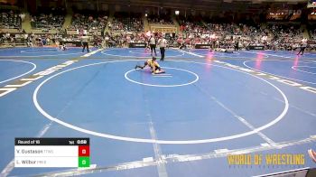 67 lbs Round Of 16 - Vincent Gustason, Team Tulsa Wrestling Club vs Landon Wilbur, Predator Wrestling