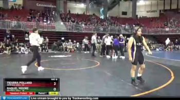 120 lbs Round 3 - Raquel Moore, Beatrice Girls vs Tiearra Pollard, Norfolk Girls