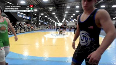 132 lbs Rr Rnd 3 - Walker Bunch, Storm Wrestling Center - HSB vs Jaxon Aberegg, Shamrock Wrestling Club Green - HSB