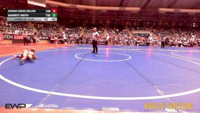 49 lbs Consi Of 16 #2 - Uzziah (Uzzi) Zeller, Flow Academy Honolulu, HI vs Barrett Smith, Team Tulsa Wrestling Club