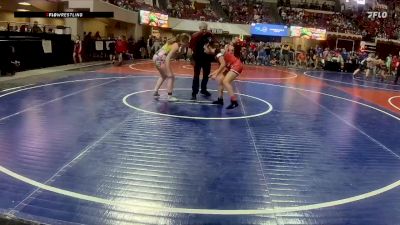 145 lbs Cons. Round 1 - Nizhoni Haynes, Mountain Man vs Maecie Joy, North Big Horn Rams