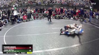 120 lbs Quarterfinals (8 Team) - Tucker Driggs, Kansas Copperhead vs Chris Botha, South Dakota Lightning
