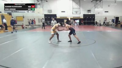 184Green lbs Rr Rnd 2 - Xander Kuokkanen, Penn vs Josh Jorgge, Hofstra