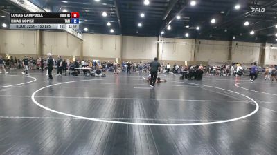 150 lbs Consi Of 4 - Lucas Campbell, Trident Wrestling Club vs Elias Lopez, Team Alpha Miami