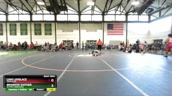 100-111 lbs Quarterfinal - Brandon Gaither, Olympia Wrestling vs Liam Lovelace, Team EL1TE