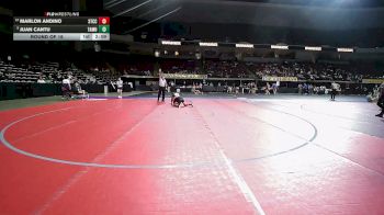 125 lbs Round Of 16 - Marlon Andino, Springfield Technical CC vs Juan Cantu, Texas A & M