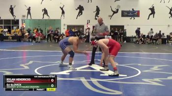 165 Freshman/Soph Cons. Round 2 - Rylan Hendricks, Wabash vs DJ Slovick, University Of Pittsburgh-Bradford