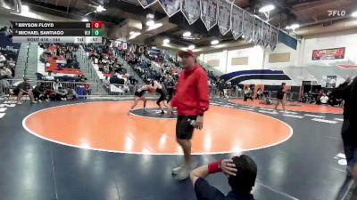 144 lbs Cons. Round 3 - Michael Santiago, Valley View vs Bryson Floyd, San Clemente