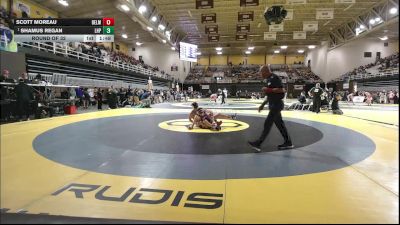 132 lbs Round Of 32 - Scott Moreau, Belmont Hill School vs Shamus Regan, Lake Highland Prep
