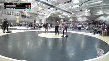 116 lbs Champ. Round 1 - Logan Dotta, Elk Grove Wrestling Academy vs Dominic Rosa, Darkhorse