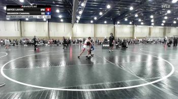 113 lbs 3rd Place - Bryce Lavoie, Heart And Pride Wrestling Club vs Brandon Canaval, Eagle Wrestling Club-Duals