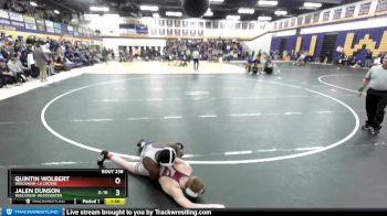 125 lbs Semifinal - Quintin Wolbert, Wisconsin-La Crosse vs Jalen Dunson, Wisconsin-Whitewater