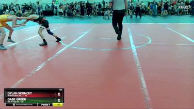 76 lbs Round 1 (10 Team) - Dylan Skoncey, Wrestling Mill vs Gabe Green, 84 Athletes