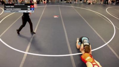 132 lbs Quarters - Alex Gau, Pinnacle vs Ashton Charmoli, Pinnacle