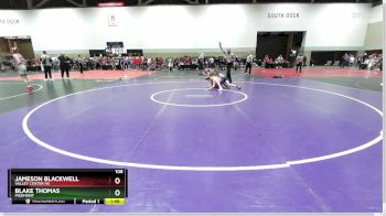 106 lbs Champ. Round 1 - Blake Thomas, Piedmont vs Jameson Blackwell, Valley Center HS