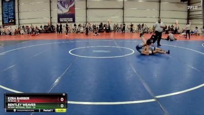 105 lbs Rd# 10- 4:00pm Saturday Final Pool - Bentley Weaver, NCWAY National Team vs Ezra Barber, PA Blue