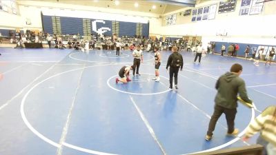 132 lbs Champ. Round 2 - Sooho Ji, Rolling Hills Wrestling Club vs Aiden Haghani, South Torrance