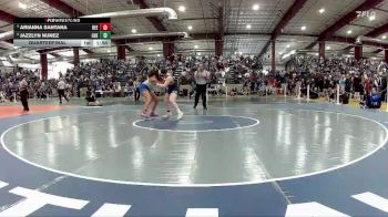 190 lbs Quarterfinal - Jazzlyn Nunez, Cheyenne vs Arianna Santana, Reed