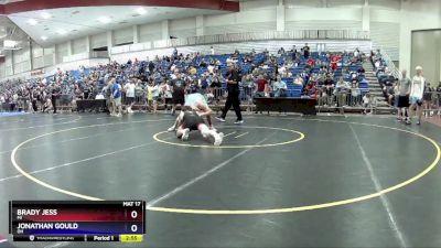 190 lbs Cons. Round 1 - Brady Jess, MI vs Jonathan Gould, OH