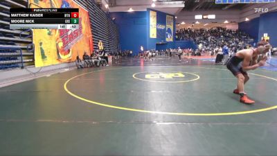 165 lbs Cons. Round 2 - Moore Nick, Grassfield vs Matthew Kaiser, Mountain View