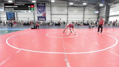 220 lbs Consi Of 32 #2 - Jameson Lyons, MO vs Kian Blyss, FL