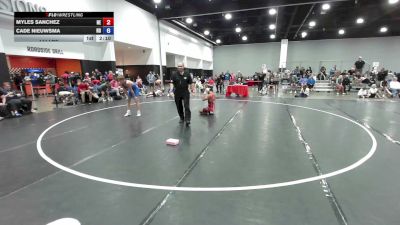 144 lbs Myles Sanchez, Team Nebraska vs Cade Nieuwsma, Team North Dakota