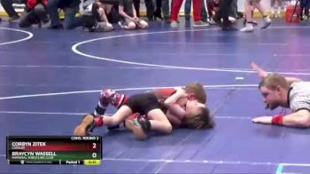 40 lbs Cons. Round 2 - Leland Sheard, Nebraska Boyz vs Maverick Pham, Nebraska Boyz