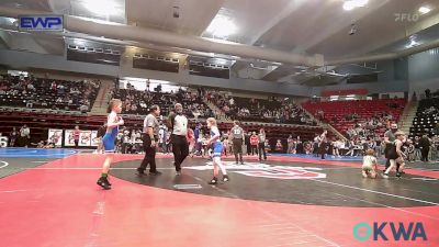 70 lbs Quarterfinal - Penelope Maxwell, Pryor Tigers vs Rhett Rutledge, Glenpool Warriors