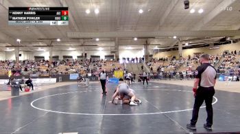 A 285 lbs 5th Place Match - Mathew Fowler, Red Bank High School vs Kenny Harris, Alcoa High School