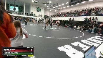 150 lbs Quarterfinal - Kaden Romig, Torrington vs Hunter Velarde, Lander Valley