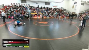 138D Round 1 - Colter Price, Thermopolis vs Kaleb Gleim, Dubois