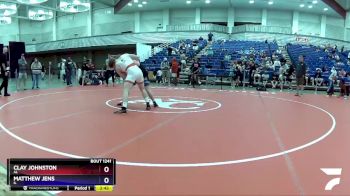 170 lbs Cons. Round 4 - Clay Johnston, AL vs Matthew Jens, IL