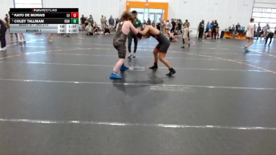 190/215 Round 1 - Colby Tallmam, Rising Sun Wrestling vs Kayo De Morais, Level Up