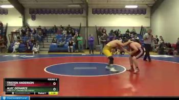 176 lbs Round 2 - Alec DeMarce, Lingle-Ft. Laramie/Southeast vs Tristen Anderson, Riverton
