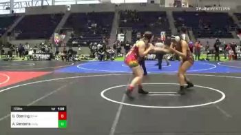 170 lbs Rr Rnd 3 - Grace Doering, Somar WC vs Angelina Renteria, Phox Raw WC