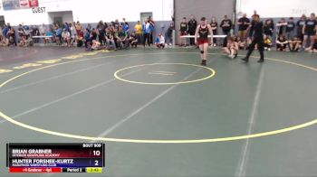 144 lbs Semifinal - Hunter Forshee-Kurtz, Marathon Wrestling Club vs Brian Grabner, Interior Grappling Academy